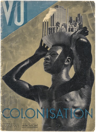 Colonisation, Vu, couverture de presse, 1934, (mars).