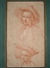 Abraham BLOEMAERT (1564-1651) Etudes de portrait de femme au chapeau Sanguine avec des légers rehauts de gouache blanche 27 x 15,5 cm Taches. Oxydation de la gouache en bas. Collé en plein Estimation : 8 000/10 000 euros