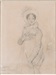 Jean-Auguste-Dominique INGRES (Montauban 1780 – Paris 1867) Jenny de Lavalette  Crayon noir 30 x 25 cm Signé et daté en bas à gauche : « A. J. Ingres à / Monsieur Thevenin. / Delin rome 1817 »  Bibliographie : Charles Blanc, Ingres, Paris, 1870, S.240 (« Portrait de femme », issu du catalogue de l’exposition de 1867) 		Henri Delaborde, Ingres, Paris, 1870, Nr.243 (« Portrait de femme »).  		Hans Naef, Ingres und die Familien Thévenin und Taurel, « Nederlands kunsthistorisch Jaarboek », XVI, Amsterdam, 1965, S. 133, Nr. 6, Fig. 6 (« Madame Jenny de Lavalette »). 		Hans Naef, Die Bildniszeichnungen von J.-A.-D. Ingres, Benteli Verlag, Bern, 1977, T. IV, pp. 378-379, n°203 (« Jenny Delavalette »). Exposition: Ingres, Ecole des Beaux-Arts, Paris, 1867, Nr. 541 (« Portrait de femme »). Provenance : Charles Thévenin (à qui le dessin a été dédié, mort à Paris en 1838).  		Acquis par Pierre Fabius vers 1947  		Puis par descendance Estimation : 250 000/300 000 €