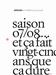 saison 2007-2008