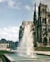 La cathédrale d'Amiens en majesté entre ciel et jardin ciel 