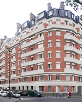 Photomontage de la façade réhabilitée