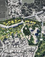 Vue aérienne du projet (document du concours 2010)