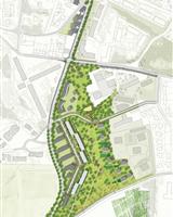 Plan masse du projet (document du concours en 2010)
