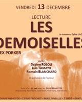 Lecture - Les Demoiselles - 13/12/13 (Affiche Sabine Rosoli)