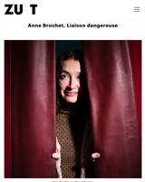 Anne Brochet/Magazine Zut (Pascal Bastien)