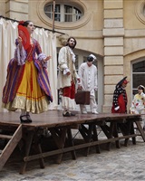 Stage de commedia dell’arte avec Anna COTTIS, Cie du Mystère Bouffe (© Rachel Lugassy)