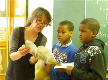 Comité de lecture en élémentaire avec Anne Marenco 