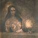 Odilon REDON (1840-1916) - Le Flambeau - Fusain - 32x28cm - Signé en bas à gauche - Wildenstein n°1079<br />