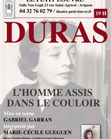 Affiche L&acute;homme assis dans le couloir 