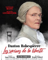 Danton Robespierre - Affiche Avignon 2021 
