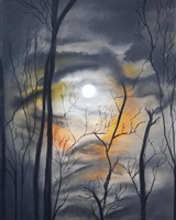 Isa - "Trees in the moonlight" (© Isarielle)