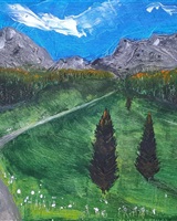 Isa - "Mountain scenery" (© Isarielle)