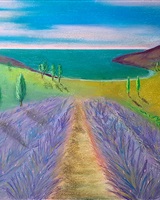 Isa - "Paysage provençal" (© Isarielle)