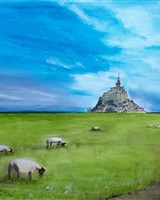Isa - "La baie du Mont-Saint-Michel (© Isarielle)