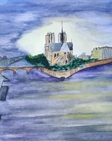 Isa - "Paysage parisien #3" (© Isarielle)