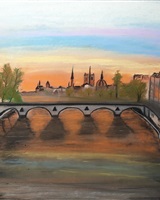 Isa - "Paysage parisien #4" (© Isarielle)