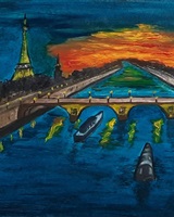 Isa - "Paysage parisien #6" (© Isarielle)