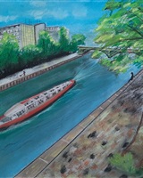 Isa - "Paysage parisien #7" (© Isarielle)