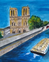Isa - "Paysage parisien #9" (© Isarielle)