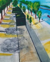 Isa - "Paysage parisien #11" (© Isarielle)