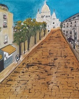 Isa - "Paysage parisien #13" (© Isarielle)