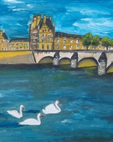 Isa - "Paysage parisien #14" (© Isarielle)