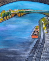 Isa - "Paysage parisien #17" (© Isarielle)