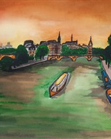 Isa - "Paysage parisien #18" (© Isarielle)