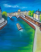 Isa - "Paysage parisien #20" (© Isarielle)