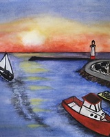 Isa - "The little harbor" (© Isarielle)