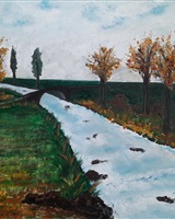 Isa - "Automne au bord de la rivière" (&copy; Isarielle)