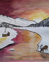 Isa - "Christmas time in the mountains" (&copy; Isarielle)