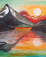 Isa - "Lake at sunset" (&copy; Isarielle)