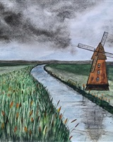 Isa - "Le moulin et les roseaux" (&copy; Isarielle)