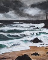 Isa - "The lighthouse in the storm" (&copy; Isarielle)