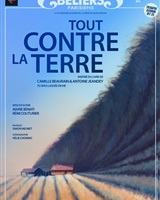 Affiche TOUT CONTRE LA TERRE - PARIS 
