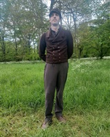 Raphaël Distler Stragier plein pied tenue époque villageois 18es 