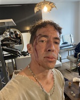 Ayden sur le tournage de lartiste VALD<br />