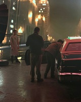 Ayden sur le plateau de tournage de VALD<br />